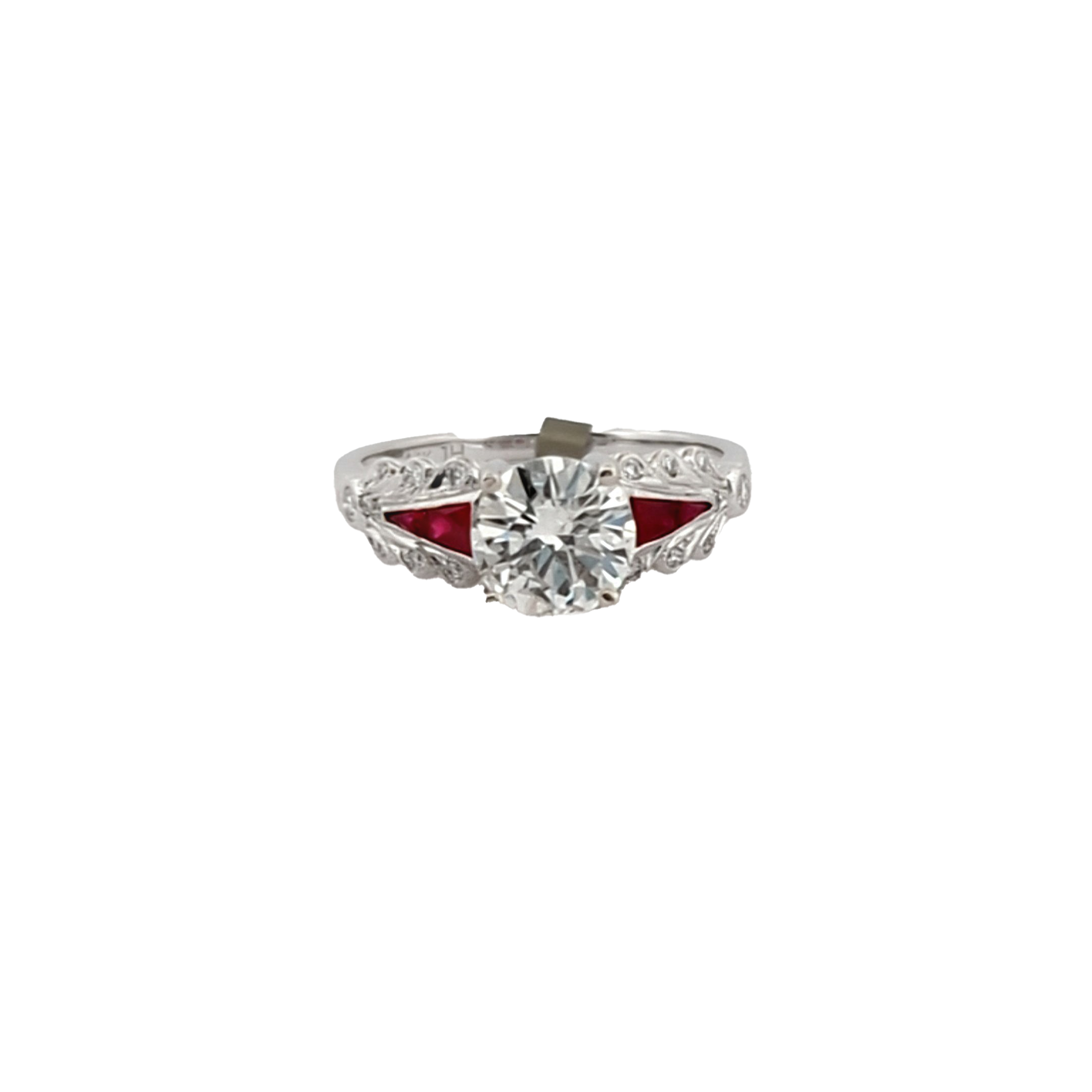 Estate Diamond & Ruby Ring