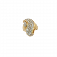 Estate Diamond PavƩ Waterfall Ring