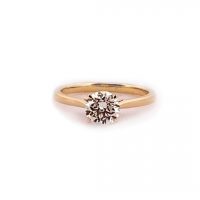 Estate Diamond Solitaire Ring