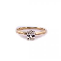 Estate Diamond Solitaire Ring