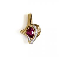 GB Jewelers Design Trillian Ruby & Diamond Ring