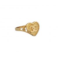 Estate "Chanel" Heart Ring