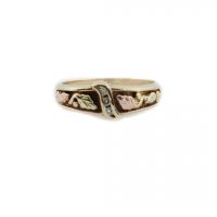 Estate Black Hills Gold Diamond Band