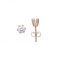 Estate Diamond Stud Earrings