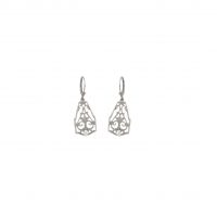 Estate Diamond Dangle Earrings