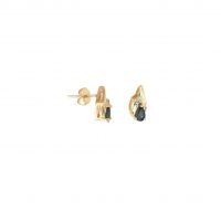Estate Sapphire Post Earrings